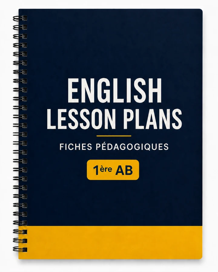 Couverture des fiches pédagogiques pour la classe de 1ère AB
