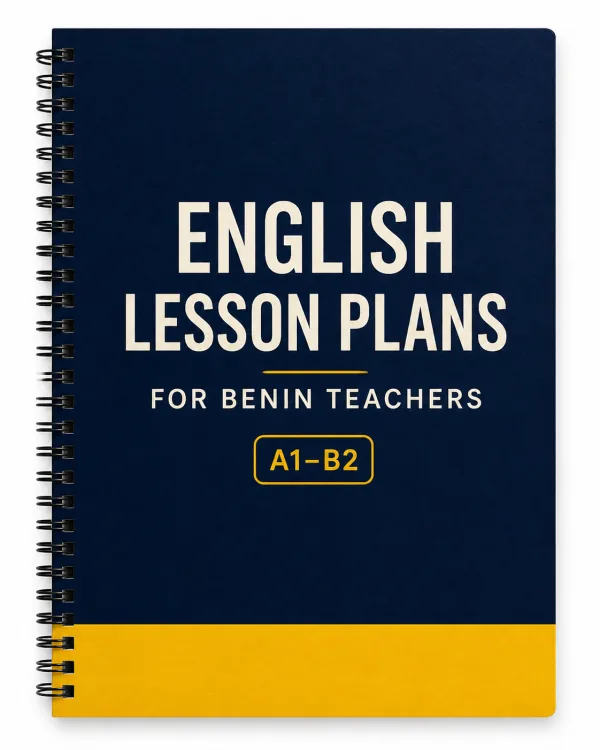 Couverture du pack de fiches de cours d’anglais
