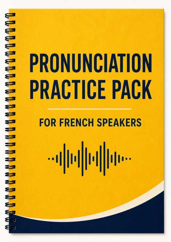 Couverture du pack de pratique de la prononciation